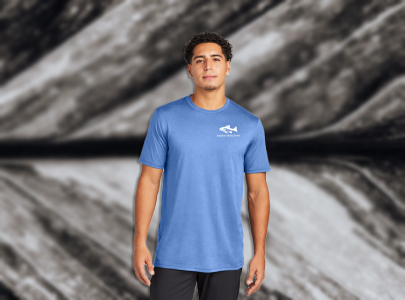 Custom imprinted Men's Cotton T-Shirt for Laguna Beach, CA with a local business logo